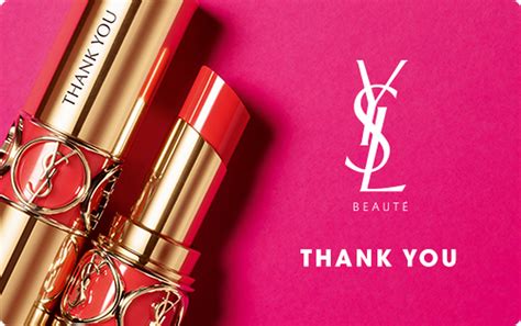 ysl lipstick e gift card.